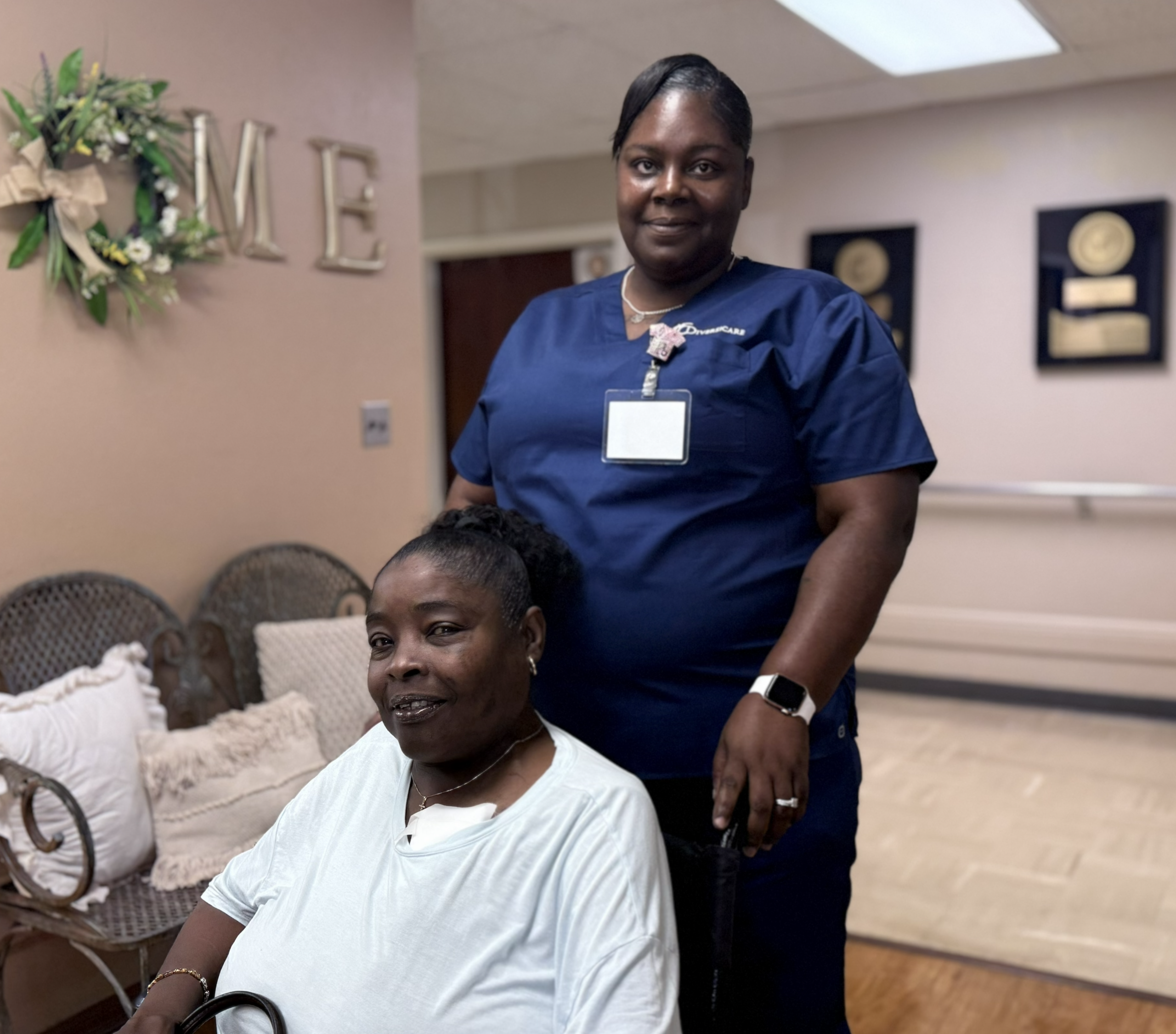 Staff Member with Resident